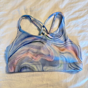 Athleta Girl Upbeat Sports Bra Size M 8-10 EUC